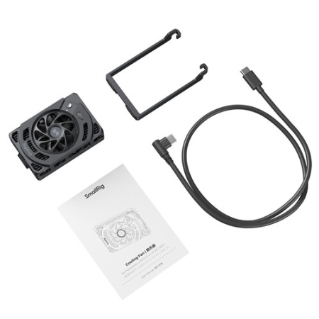 SmallRig 5875 - wentylator, chłodzenie do Panasonic LUMIX S1 II / S1 IIE / S1R II i wybranych Sony - zawartość zestawu